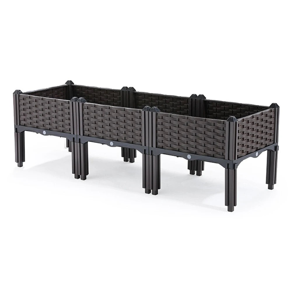 Plastic Raised Garden Bed with Legs