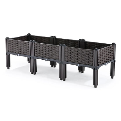 Plastic Raised Garden Bed with Legs