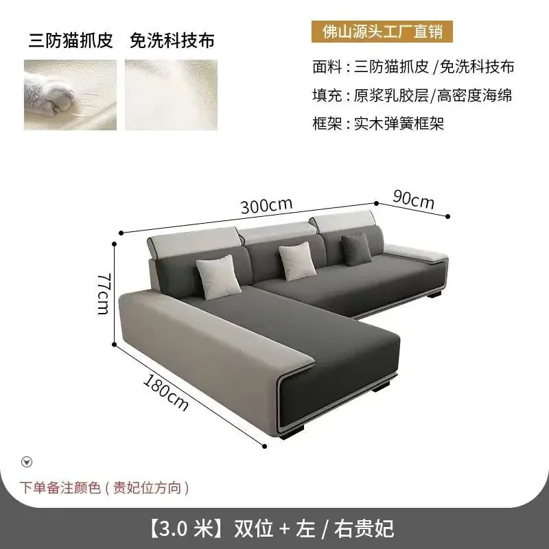Oversized Cushion Living Room Sofas