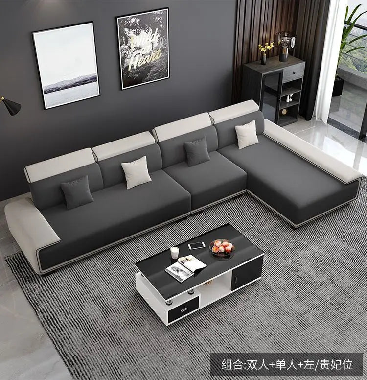 Oversized Cushion Living Room Sofas