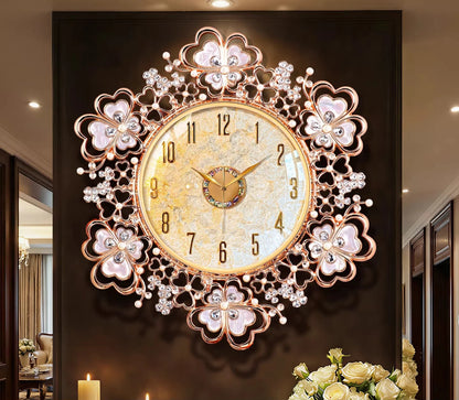 European Shell Wall Clock Luxury