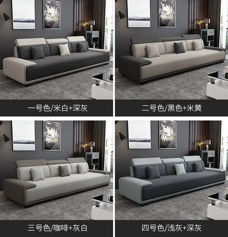 Oversized Cushion Living Room Sofas