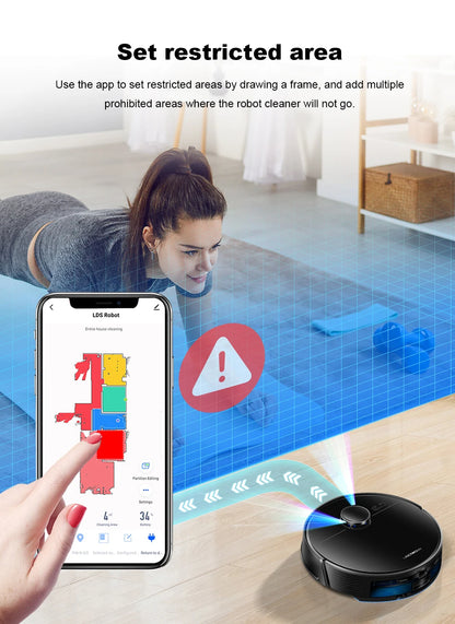 LDS Robot Vacuum Cleaner & Mop
