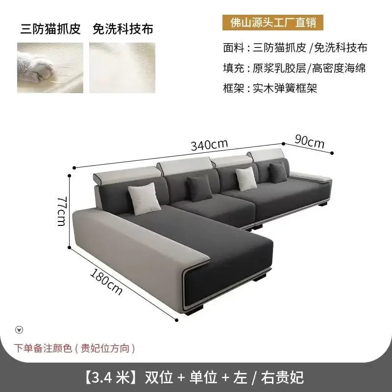 Oversized Cushion Living Room Sofas