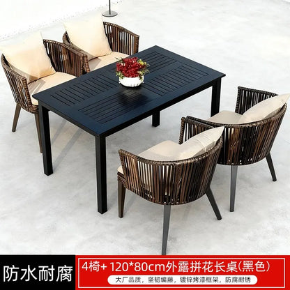 Wood Modern Garden Furniture Sets