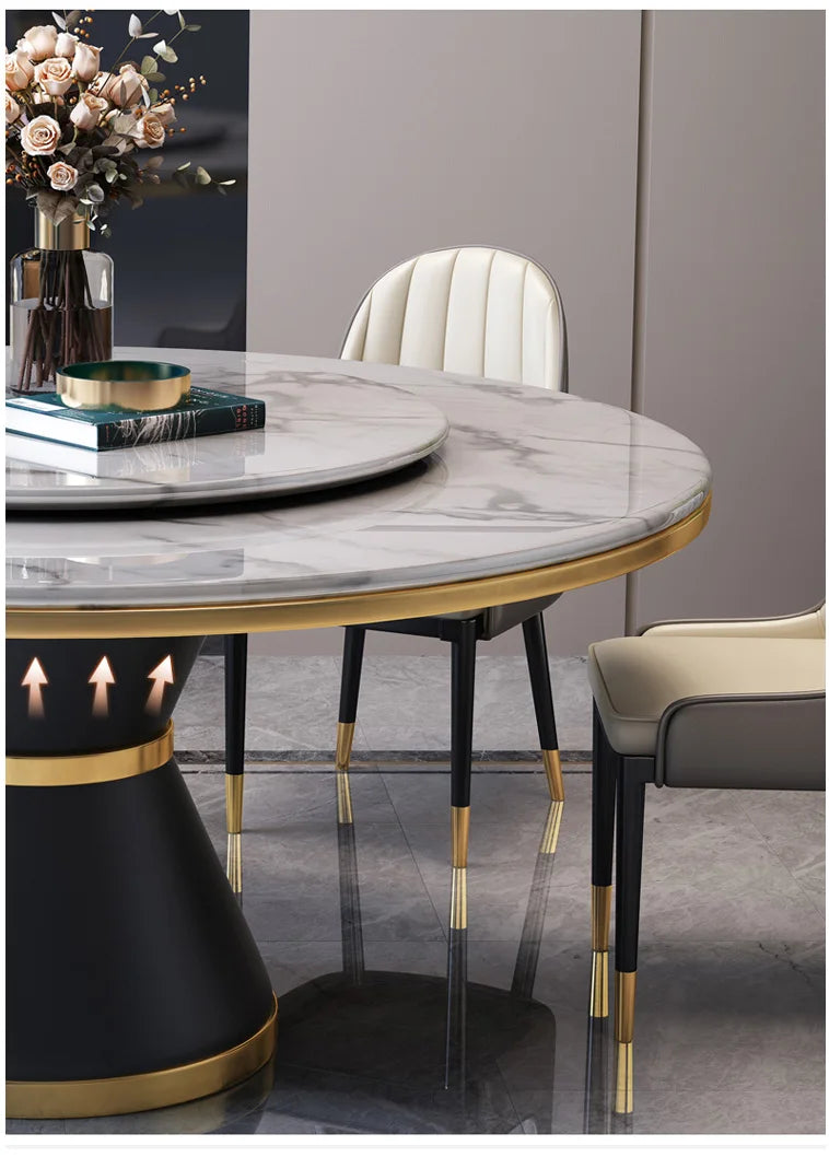 Luxury Dining Table 8 Chairs, Dining Rooms