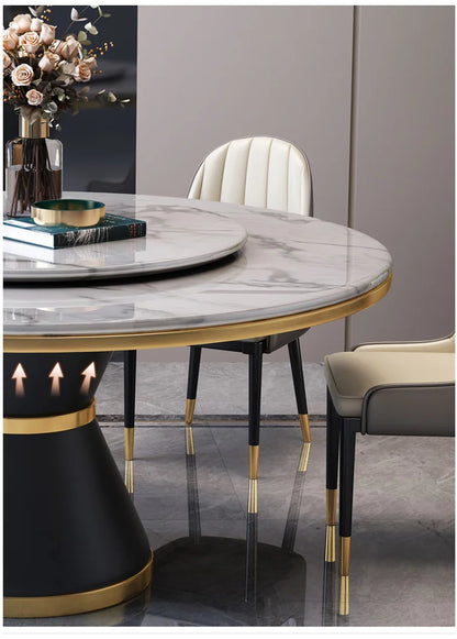 Luxury Dining Table 8 Chairs, Dining Rooms