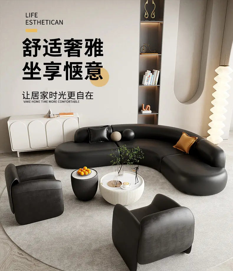 Italian Minimalist Office Sofa Modern