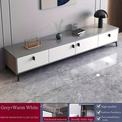 Modern Luxury TV Stand, High Gloss