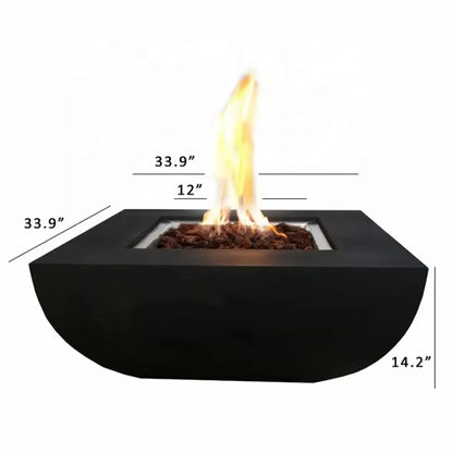 Modern Firepit Table Outdoor Gas Propane