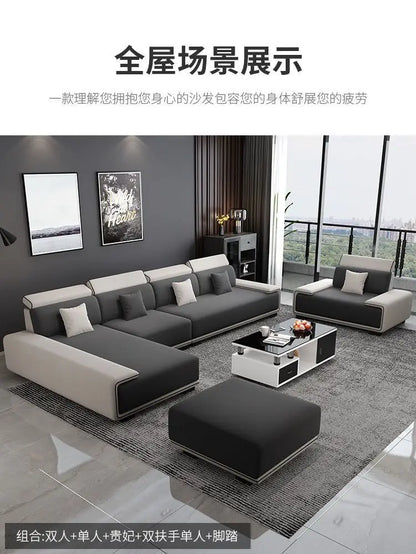 Oversized Cushion Living Room Sofas