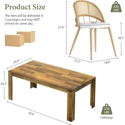 Wooden Dining Table Set