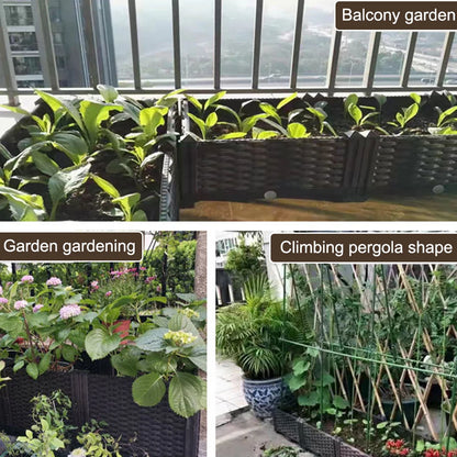 Plastic Raised Garden Bed with Legs