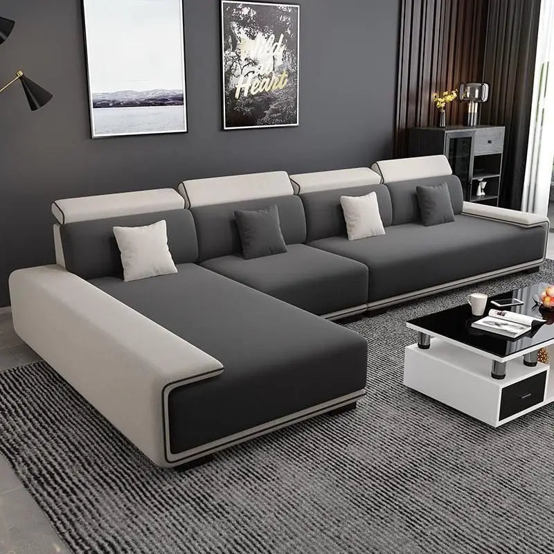 Oversized Cushion Living Room Sofas