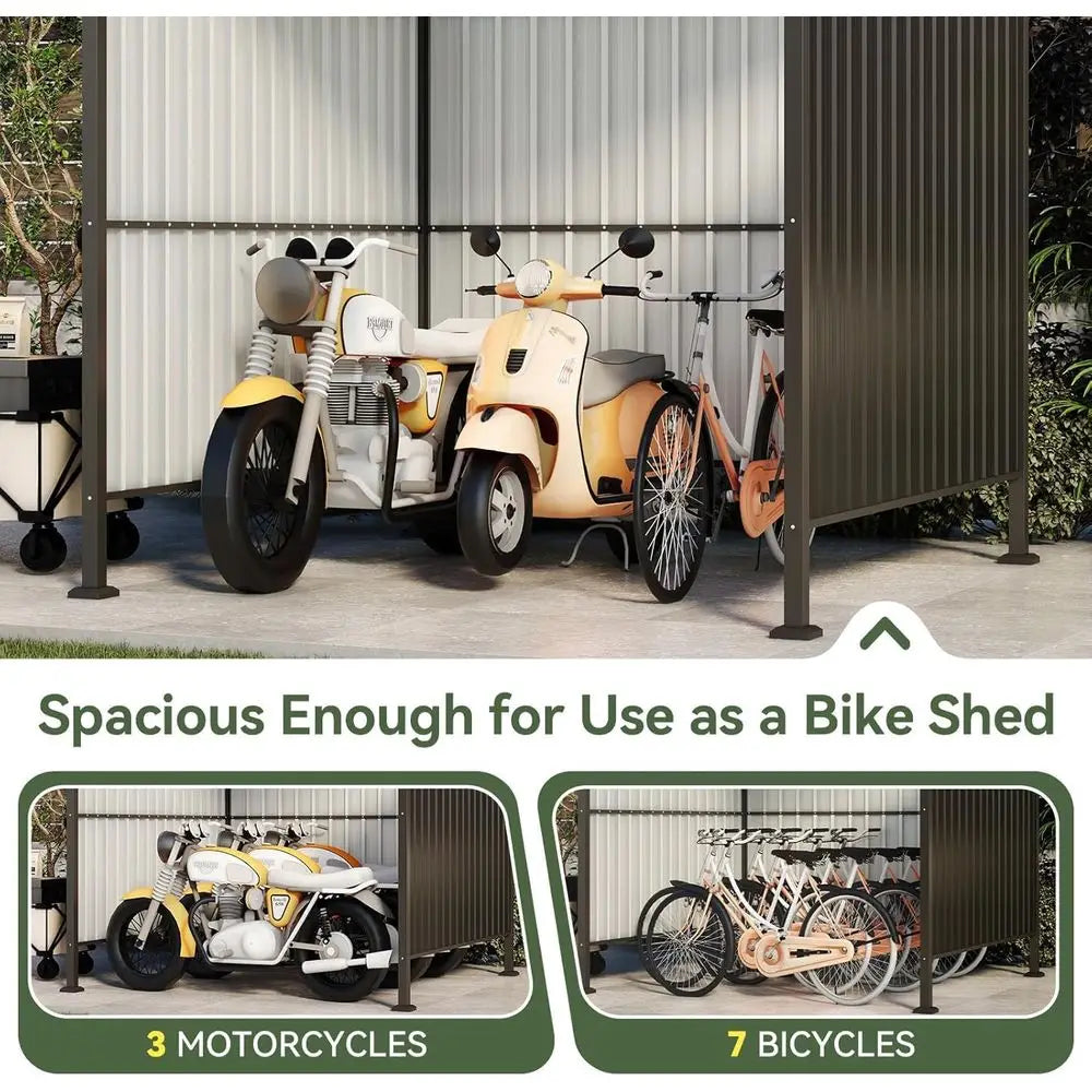 6x6T Outdoor Shed Grill Shed