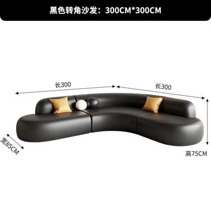 Italian Minimalist Office Sofa Modern