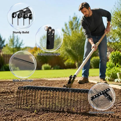72 Inch Tractor Landscape Rake