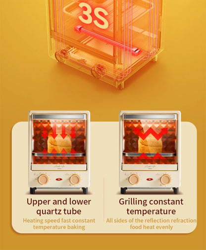 12L Mini Vertical Electric Oven