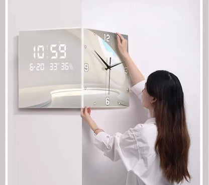 Room Corner Wall Mounted Clocks
