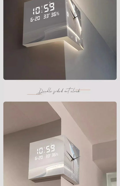 Room Corner Wall Mounted Clocks