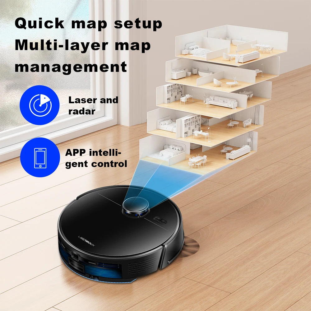 LDS Robot Vacuum Cleaner & Mop