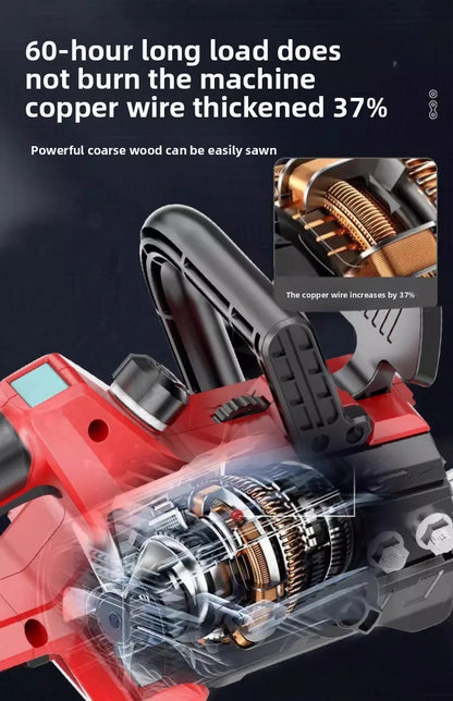 Cordless chainsaw household