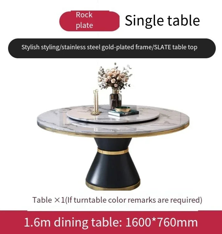 Luxury Dining Table 8 Chairs, Dining Rooms