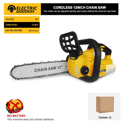 12 Inch Brushless Electric ChainSaw