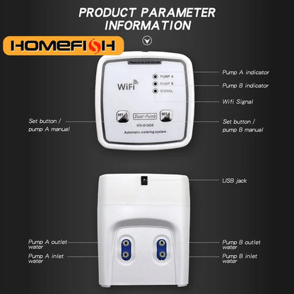 Intelligent Watering Device Double Pump