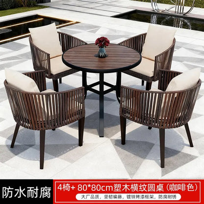 Wood Modern Garden Furniture Sets