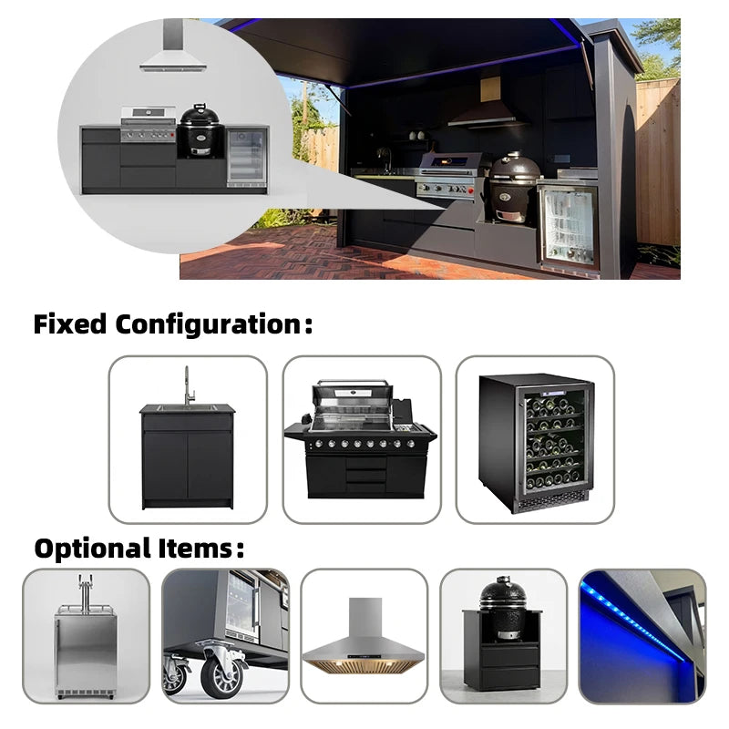 High Quality Station For Garden BBQ Party