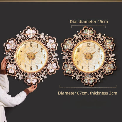 European Shell Wall Clock Luxury