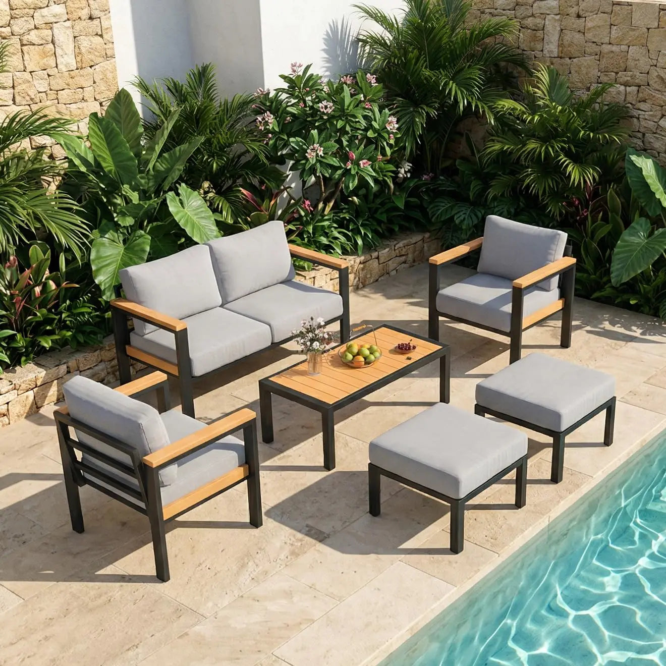 Aluminum Outdoor Furniture Set