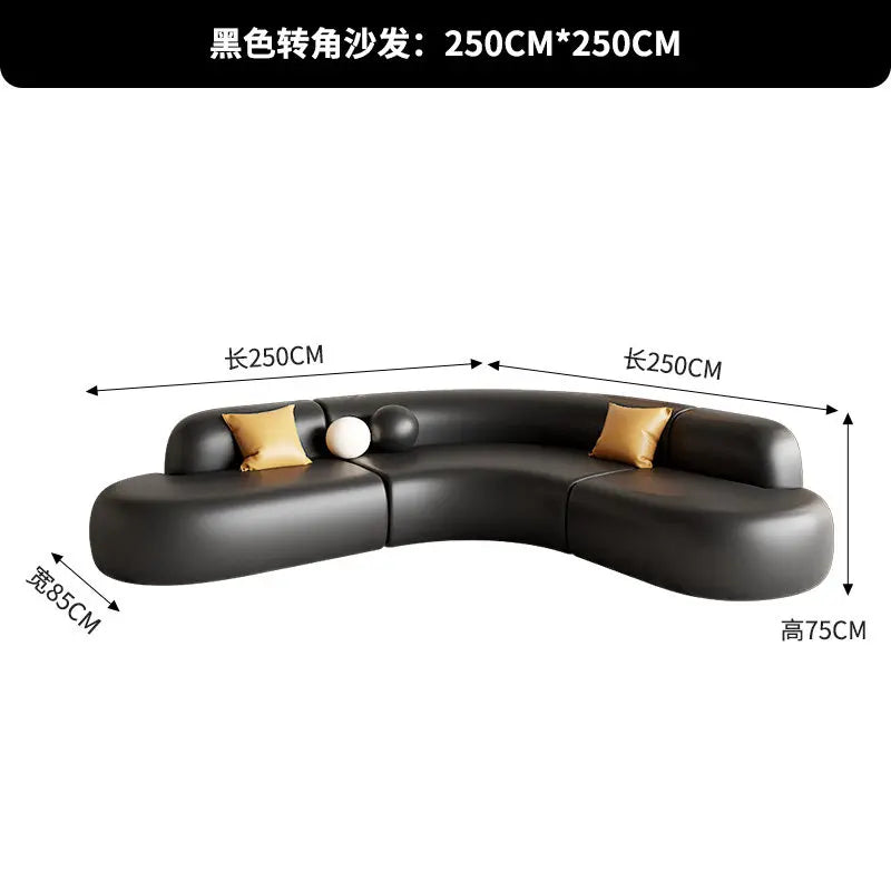 Italian Minimalist Office Sofa Modern