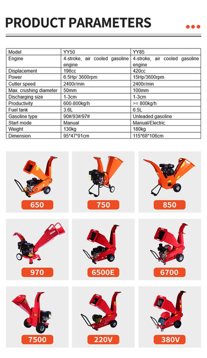 Wood Crusher Forestry Machinery