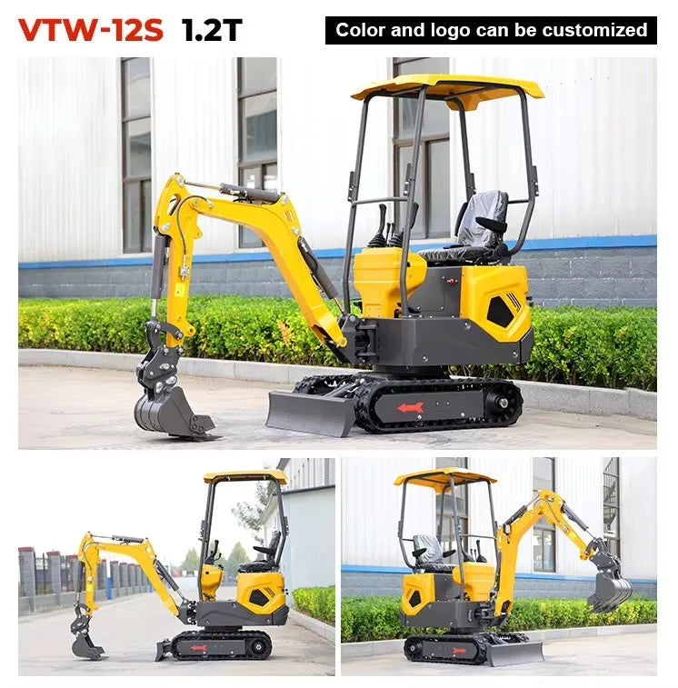 VOTE Free Shipping Mini Excavator
