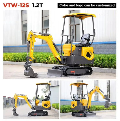 VOTE Free Shipping Mini Excavator