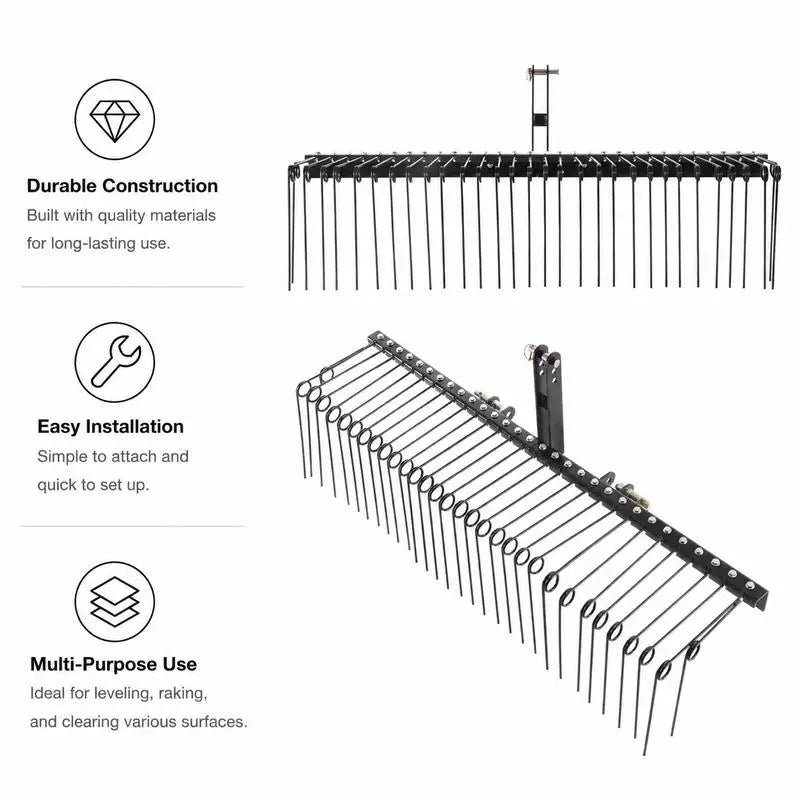 72 Inch Tractor Landscape Rake