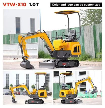 VOTE Free Shipping Mini Excavator