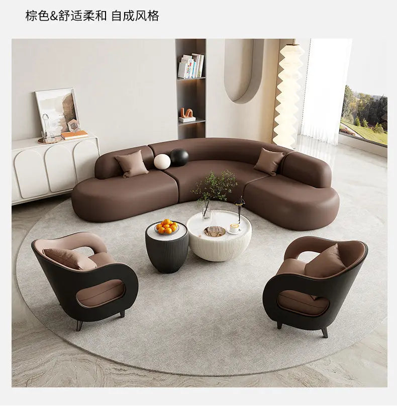 Italian Minimalist Office Sofa Modern