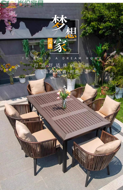 Wood Modern Garden Furniture Sets