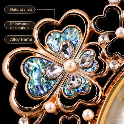 European Shell Wall Clock Luxury
