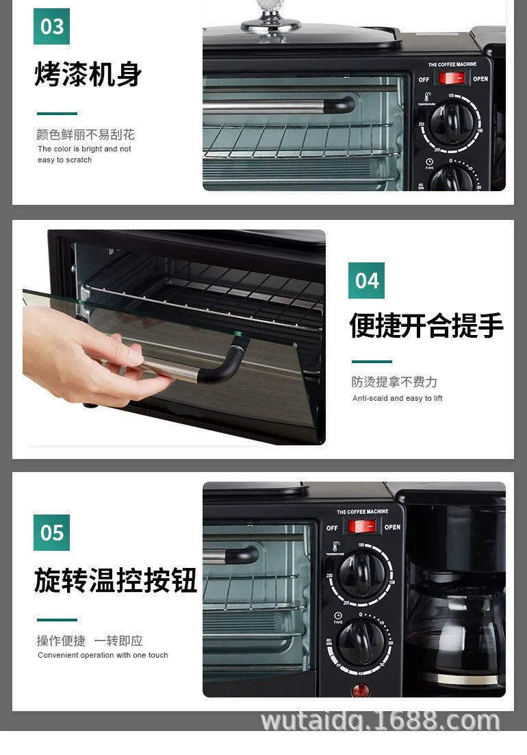 Multifunctional Breakfast Maker Oven