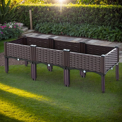 Plastic Raised Garden Bed with Legs