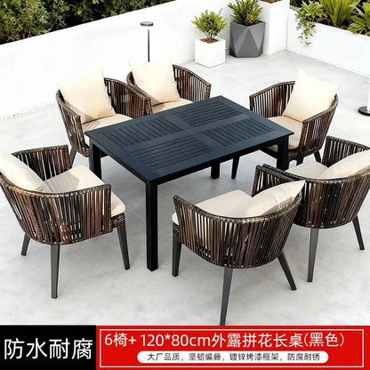 Wood Modern Garden Furniture Sets