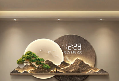 Modern Nordic Wall Watch Digital