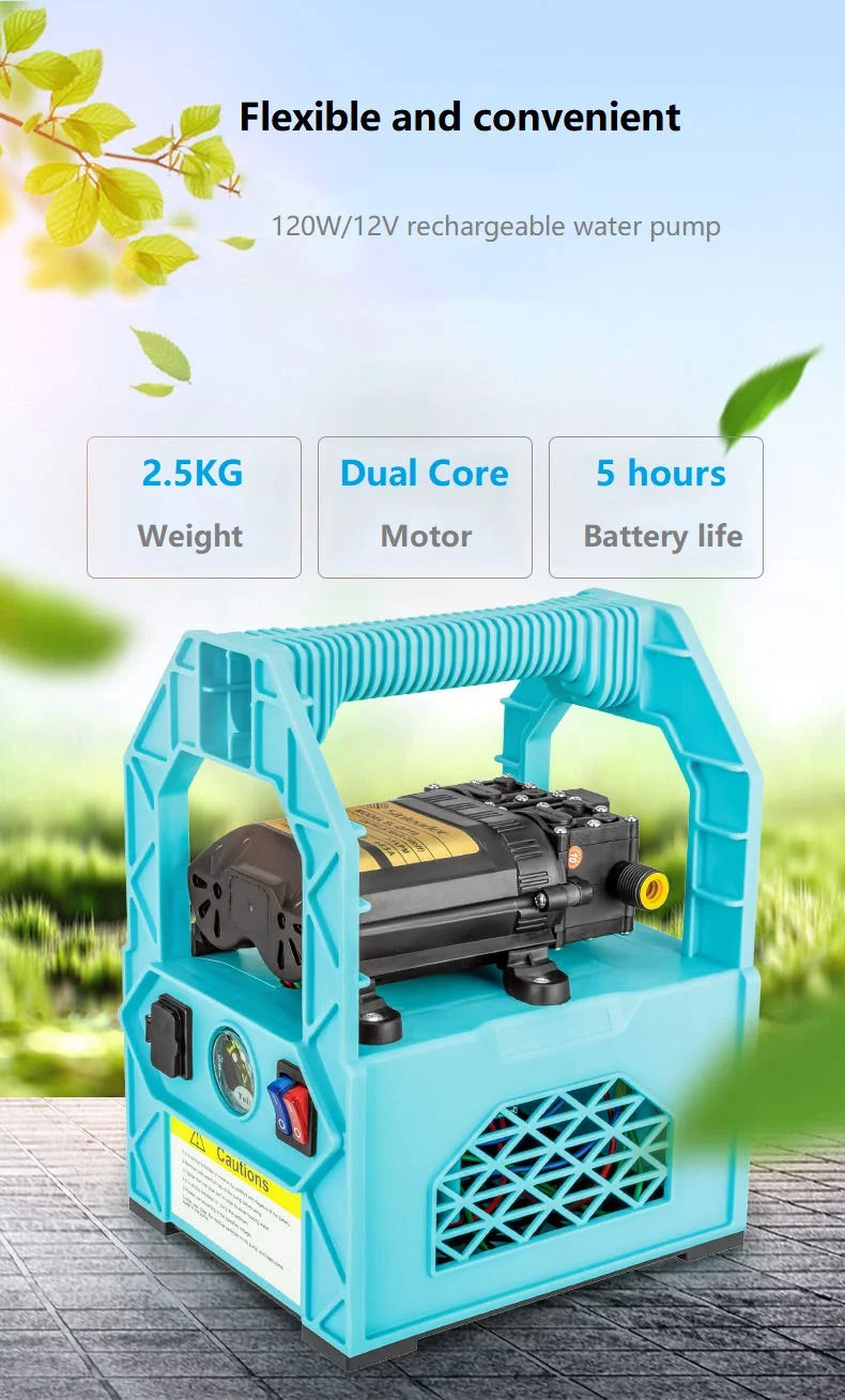 Portable Lithium Battery Dual Pump