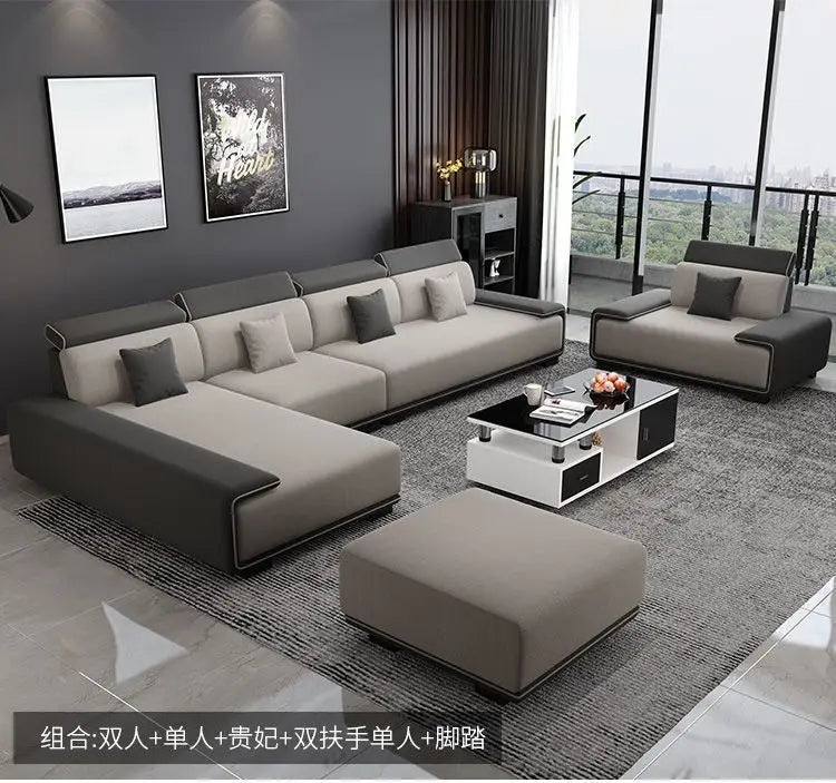 Oversized Cushion Living Room Sofas