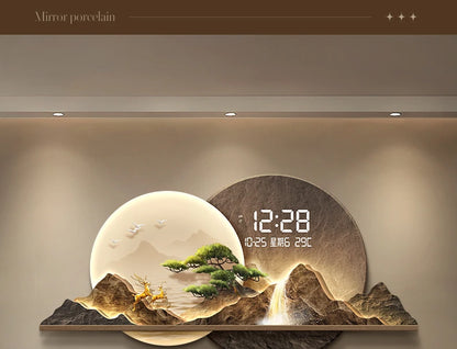 Modern Nordic Wall Watch Digital
