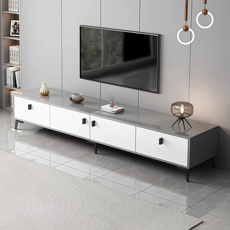 Modern Luxury TV Stand, High Gloss